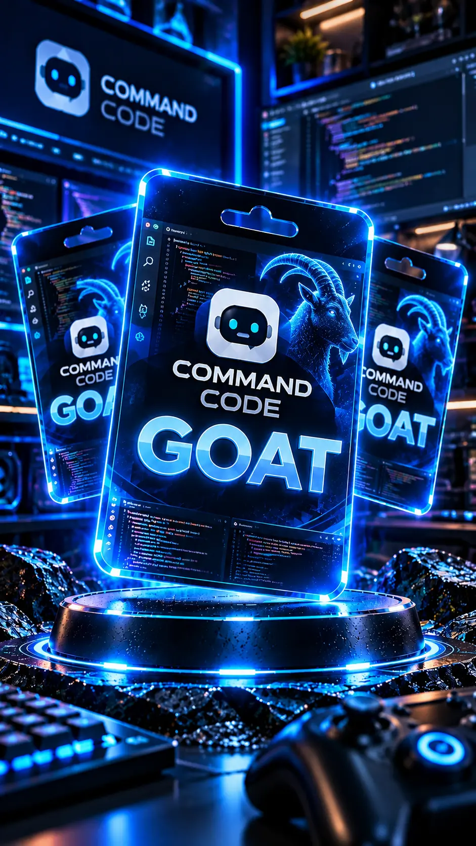خرید اشتراک Command Code GOAT یک ماهه - تصویر اصلی محصول
